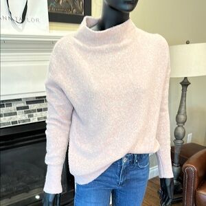 Ann Taylor Women's Pink Mock Neck Sweater SP